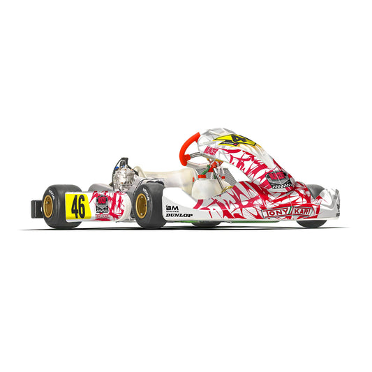 Tony Kart Kart Graphics Kit "Hardcore"