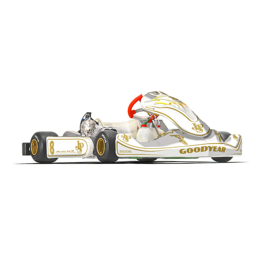 Tony Kart Kart Graphics Kit "John Player Special White"
