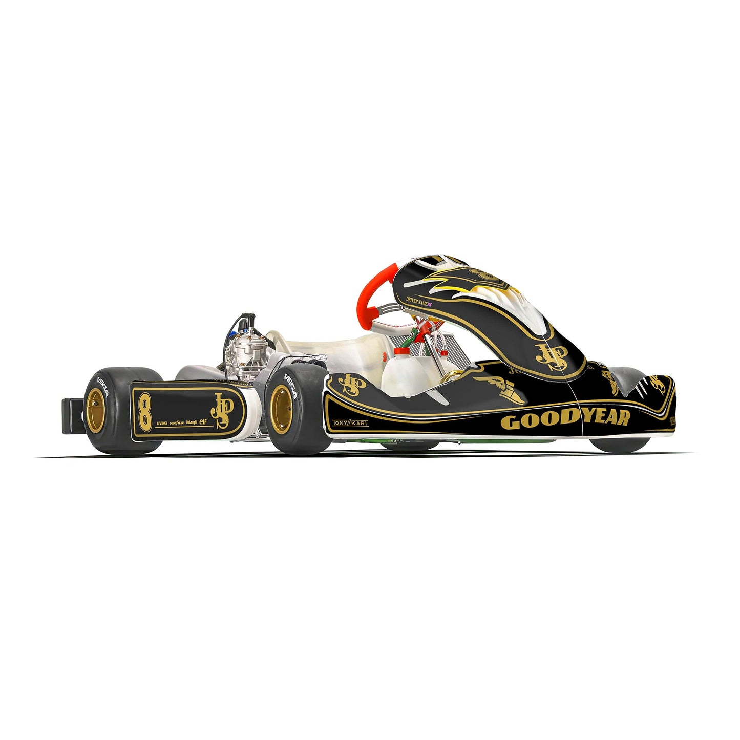 Tony Kart Kart Graphics Kit "John Player Special"