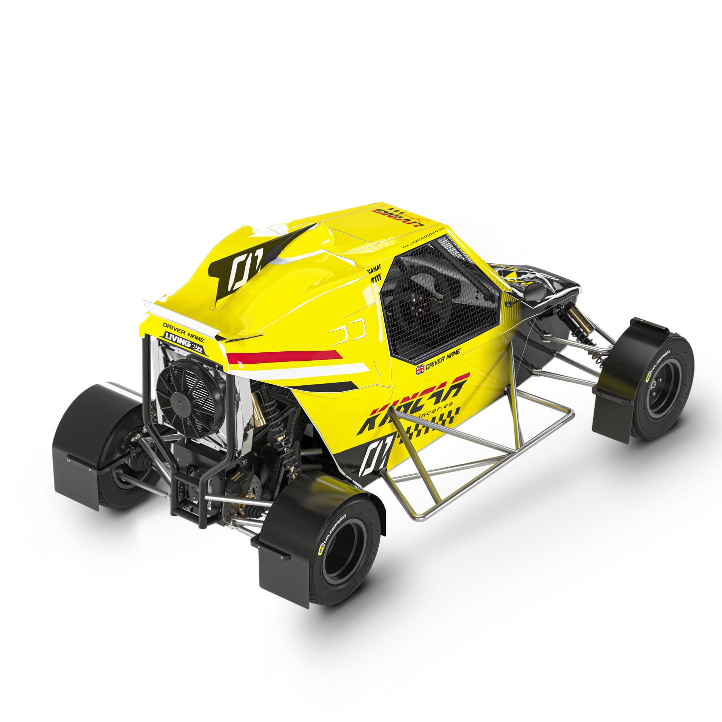 Kincar Graphics Kit "Solar Flare"