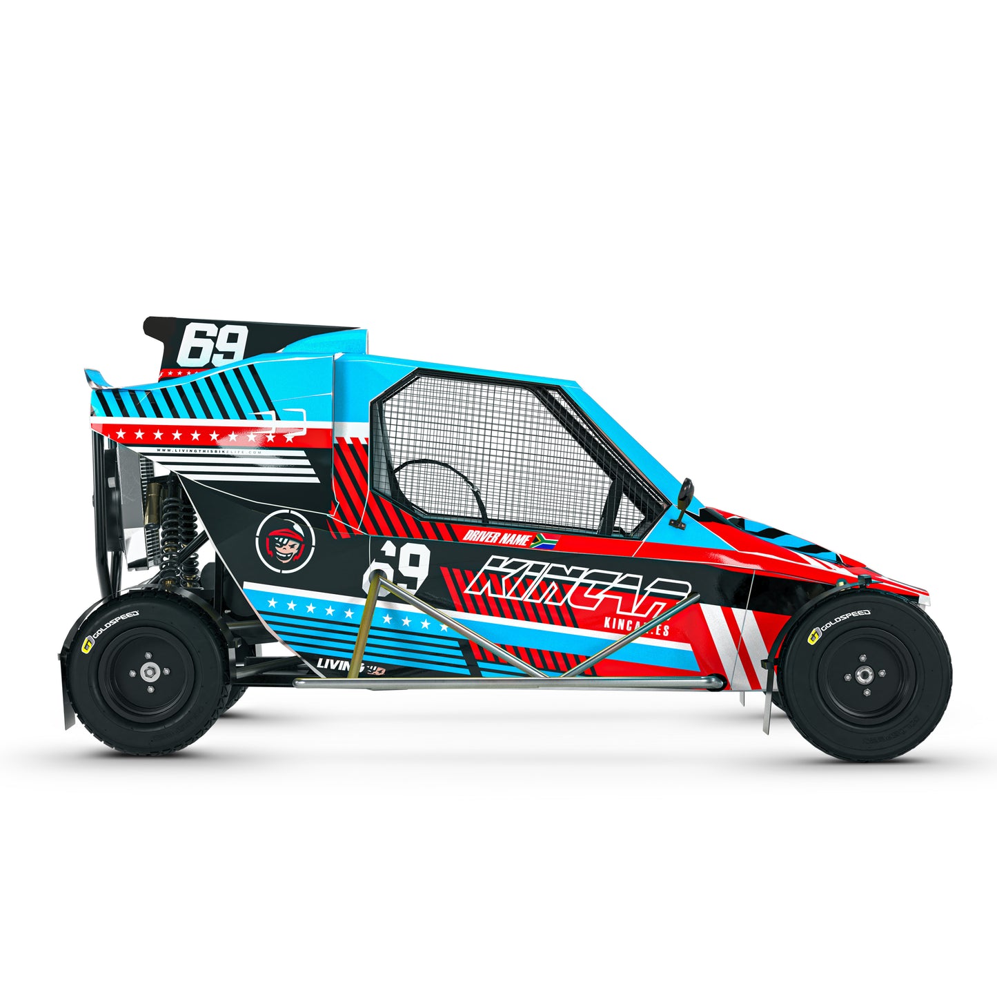 Kincar Graphics Kit "Wheeler Walker"