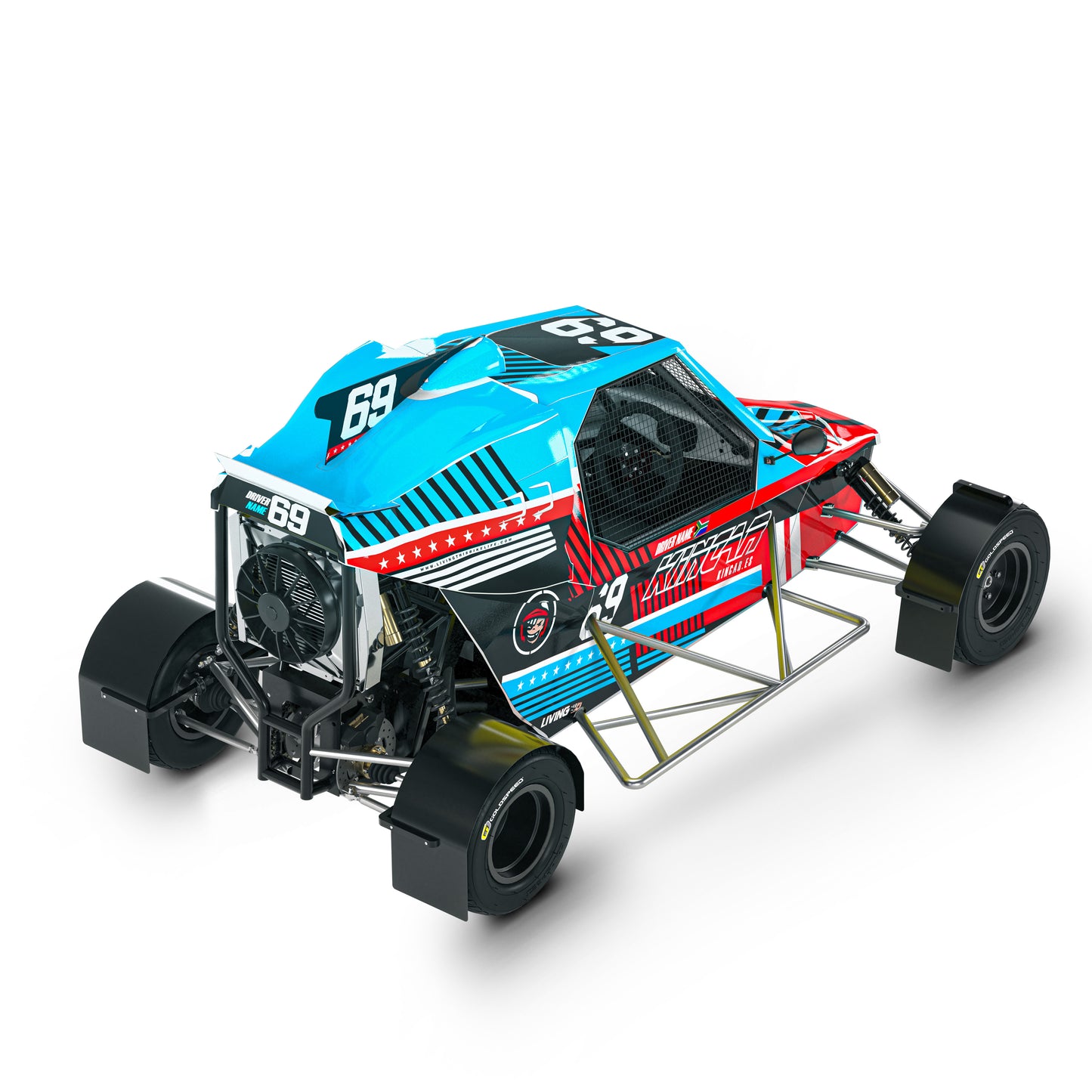 Kincar Graphics Kit "Wheeler Walker"