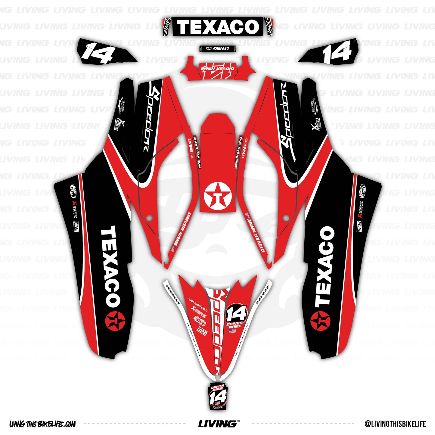 Speedcar Wonder Graphics Kit "Speedlight"