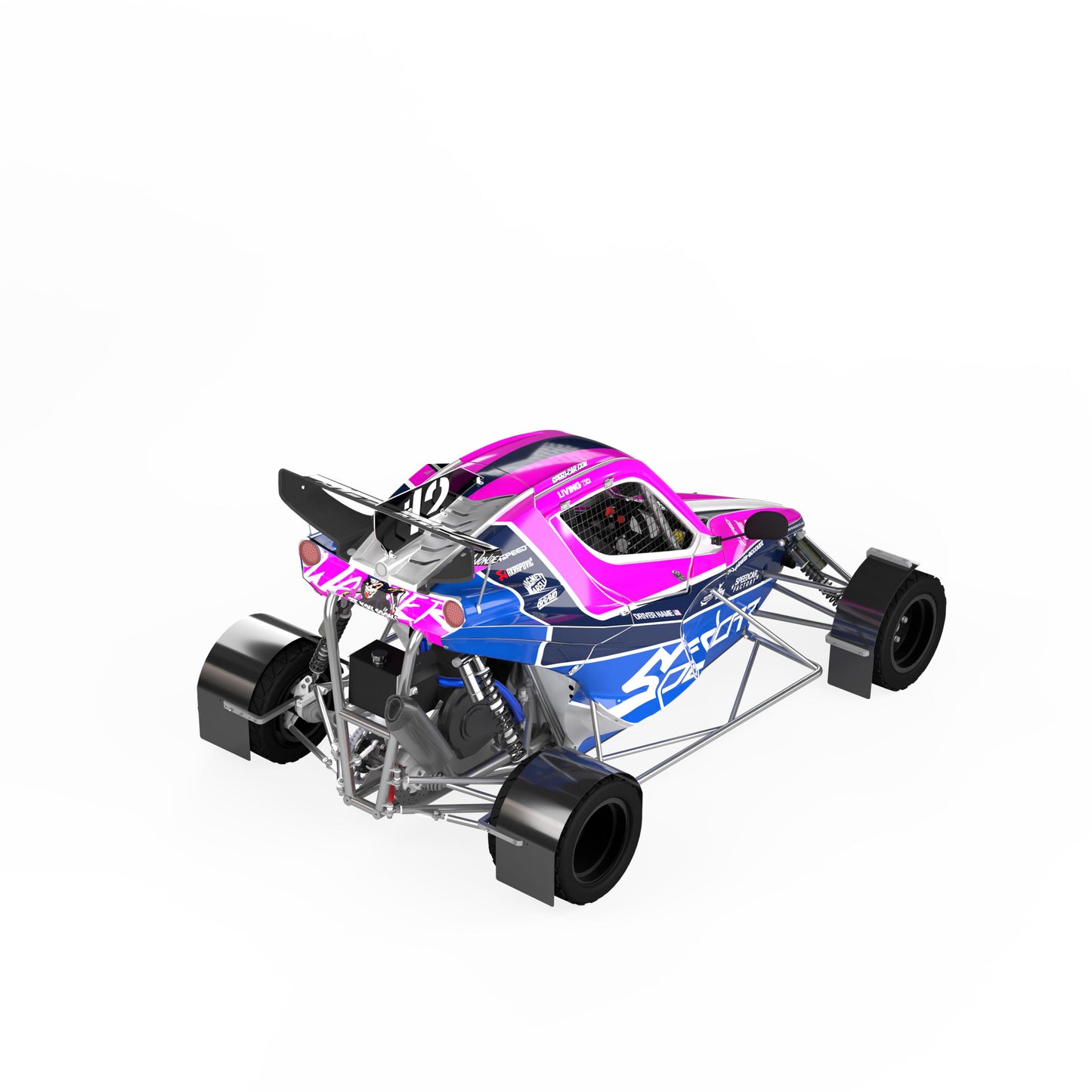 Kit de gráficos Speedcar Wonder "Edición de fábrica"