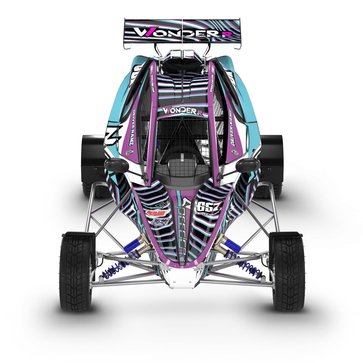 Kit graphique Speedcar Wonder-R « CurveBall »