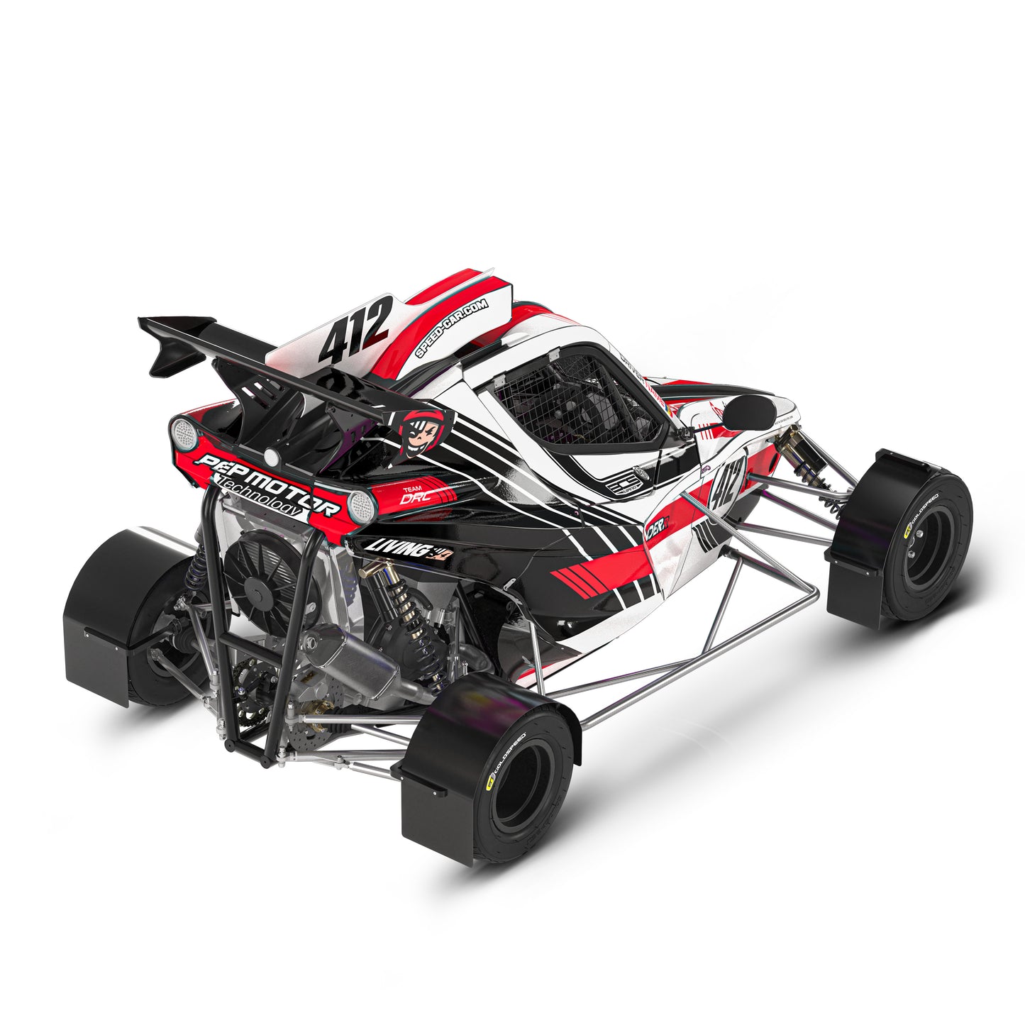 Kit graphique Speedcar Wonder-R « Lime »