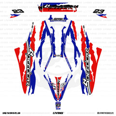 Speedcar Wonder-R Graphics Kit "Meit"