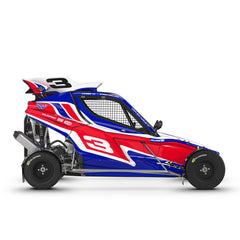Speedcar Wonder-R Graphics Kit "Nascar"