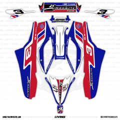 Speedcar Wonder-R Graphics Kit "Nascar"