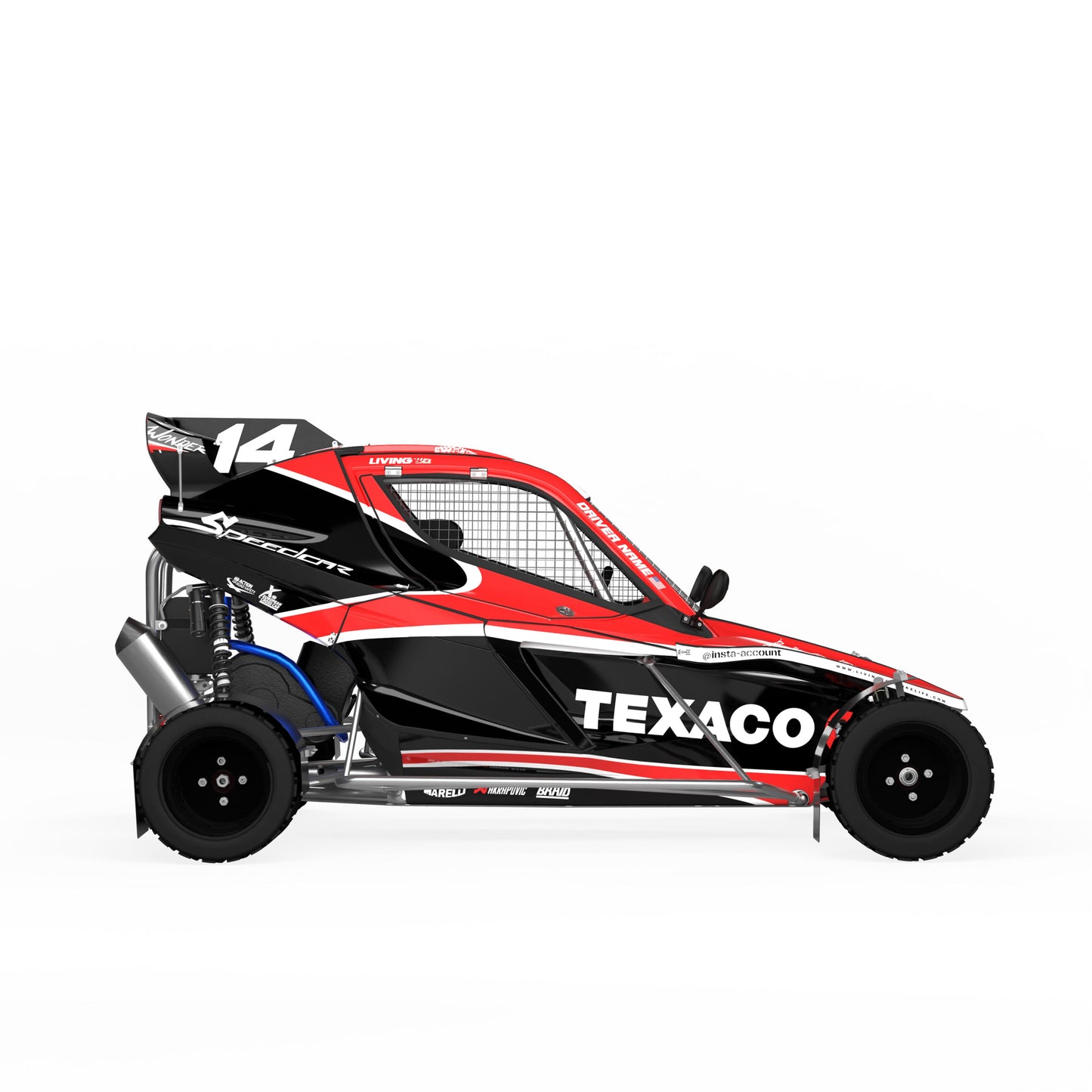 Speedcar Wonder Graphics Kit "Speedlight"