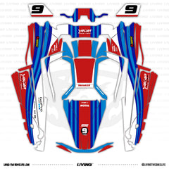 Yacar Graphics Kit "Mortini"