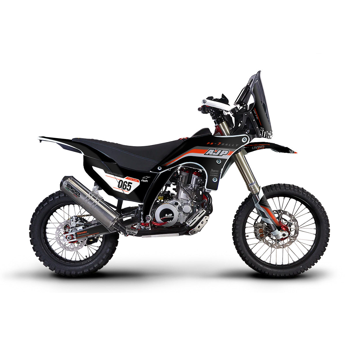 AJP PR7 Graphics Kit "Dark Side"