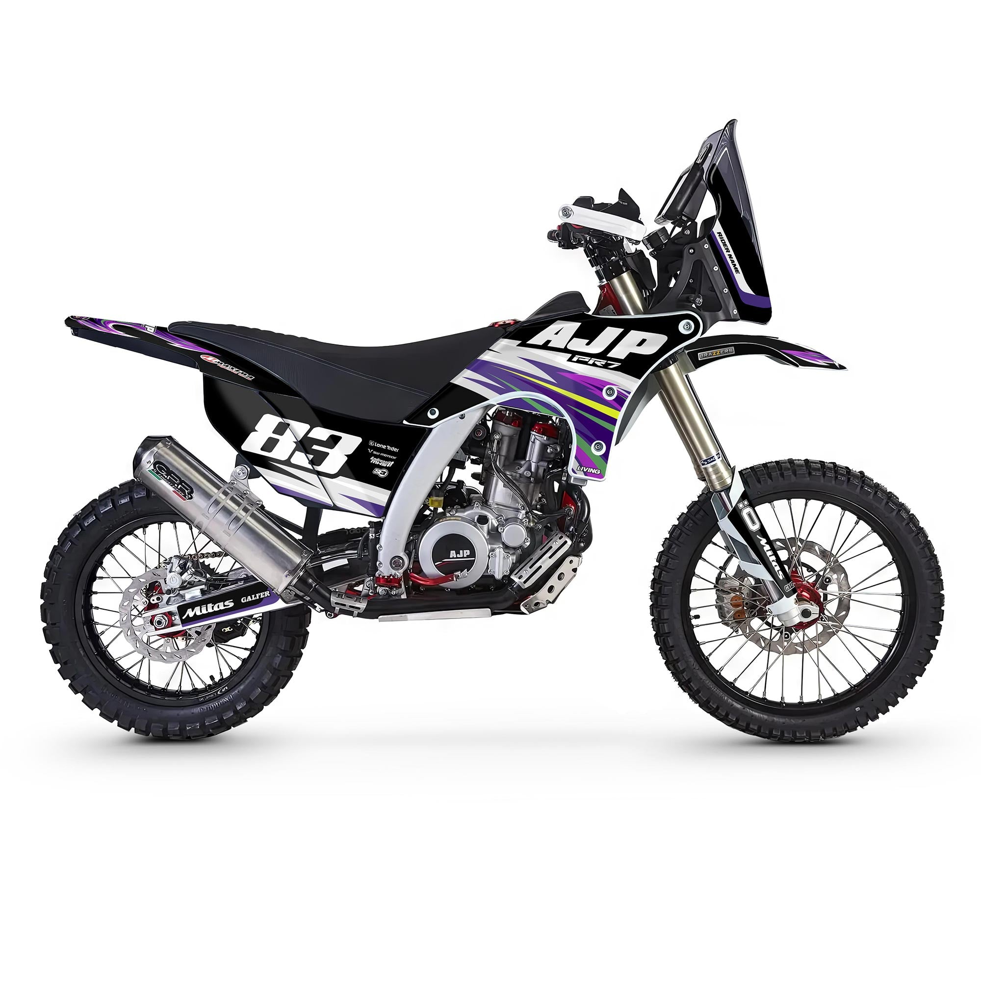 Pr7 7js AJP PR7 Graphics Kit