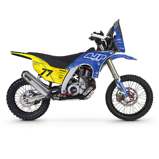 Kit graphique AJP PR7 « Twister Yellow » 