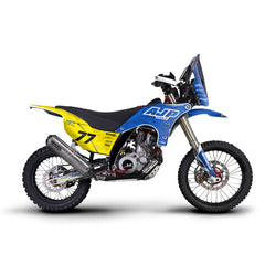 AJP PR7 Graphics Kit "Twister Yellow"