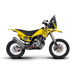 AJP PR7 Graphics Kit "Smokercross Yellow"