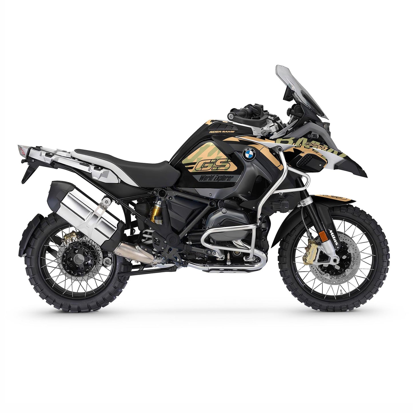 BMW R 1200 GS Graphics Kit "Desert Ghost"