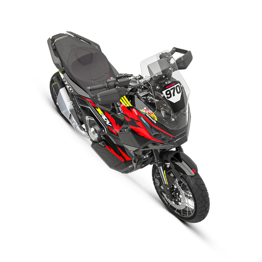 Kit graphique Yamaha TMAX « Redline Classic »