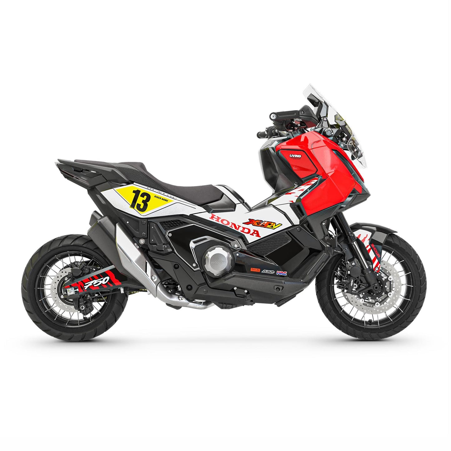 Kit graphique Yamaha TMAX « Redline Classic »
