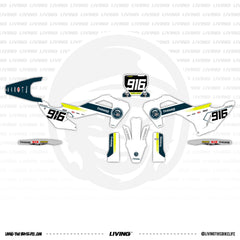 Husqvarna Graphics Kit "Chainsaw"