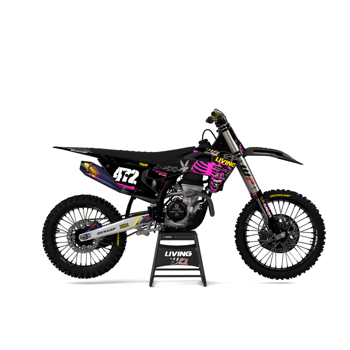 Husqvarna Graphics Kit "Bones"