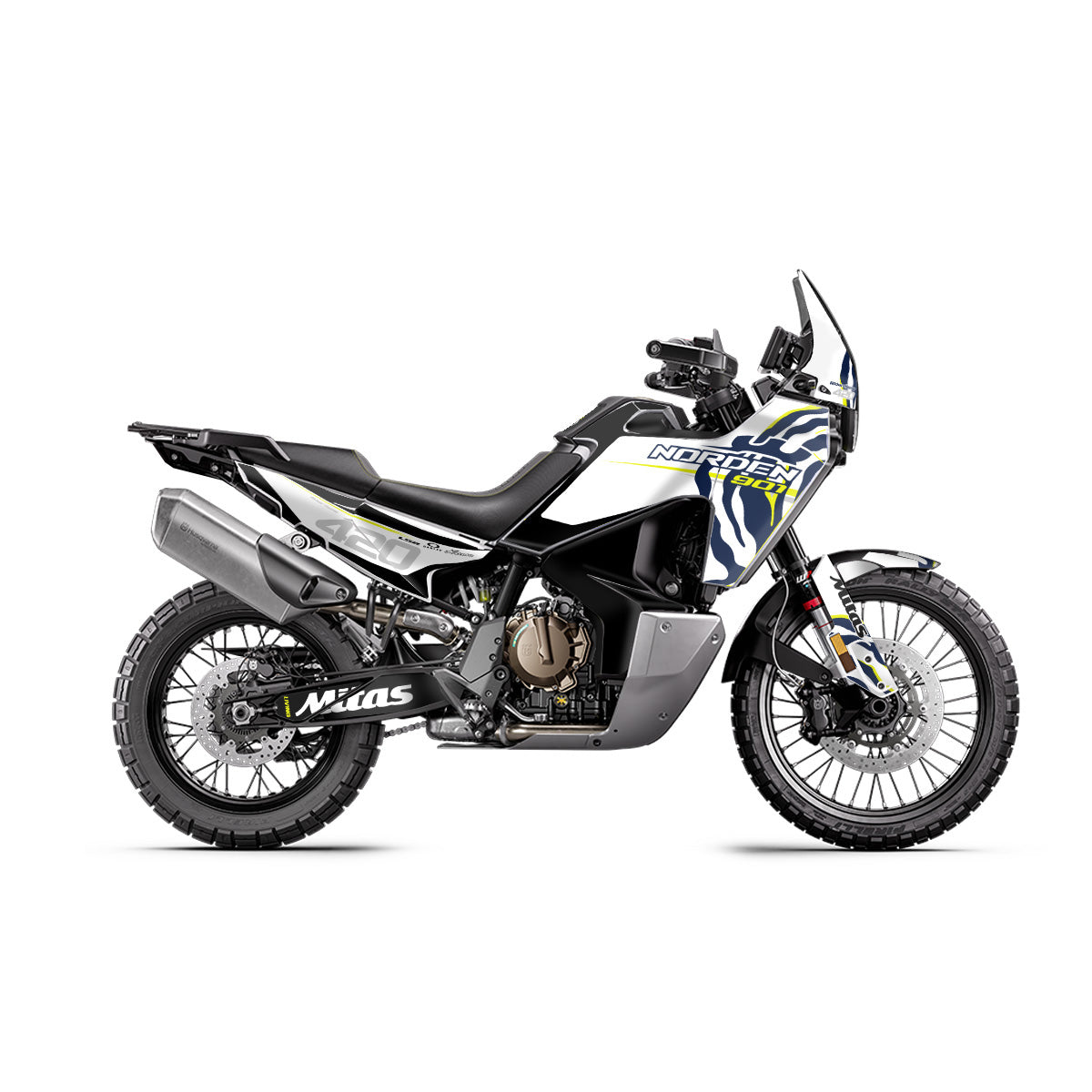 Husqvarna Norden 901 Graphics Kit "Zebra"