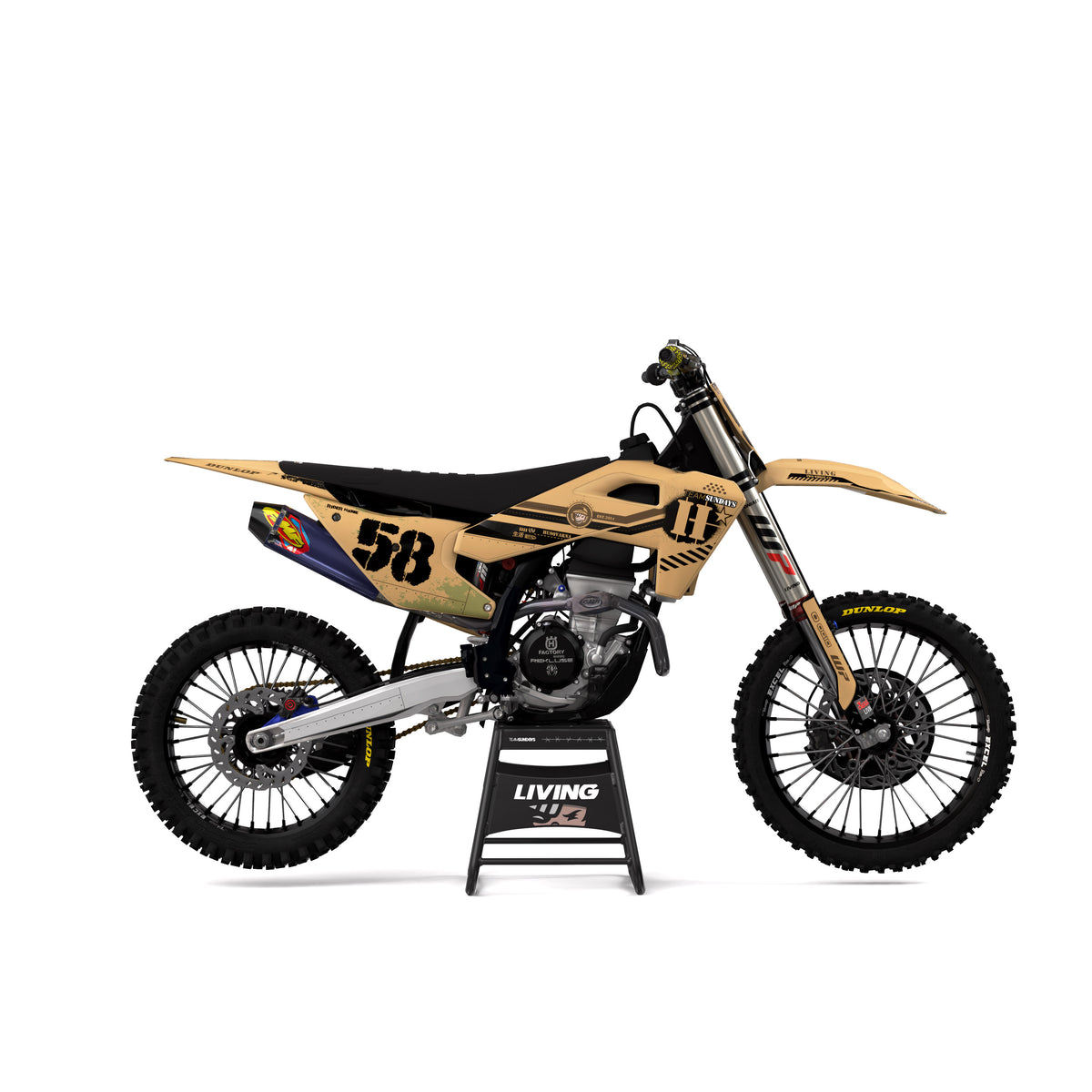 Husqvarna Graphics Kit "Stencil"