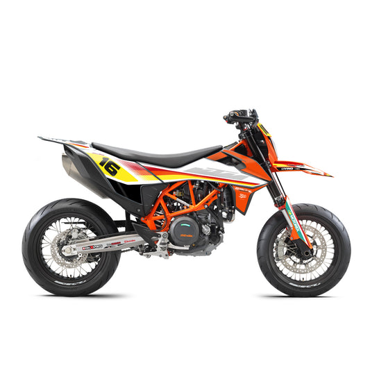 KTM 690 SMC Graphics Kit "Drag"