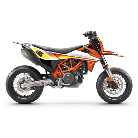 KTM 690 SMC Graphics Kit "Drag"
