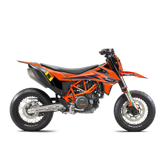 KTM 690 SMC Graphics Kit "RRR"