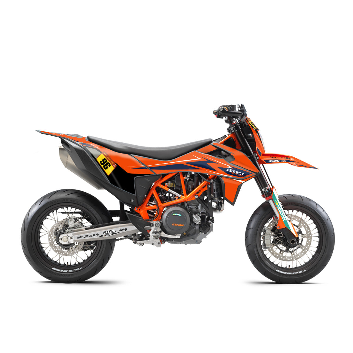 KTM 690 Graphics Kit "RRR"