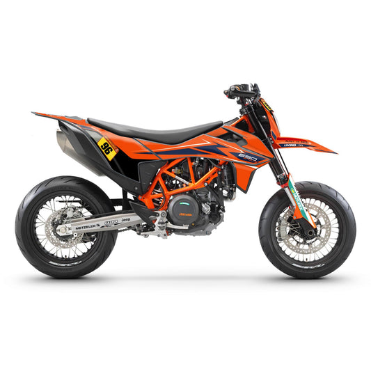 KTM 690 SMC Graphics Kit "RRR"