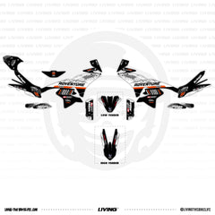 KTM Adventure 790/890 Graphics Kit "Erzberg Replica"