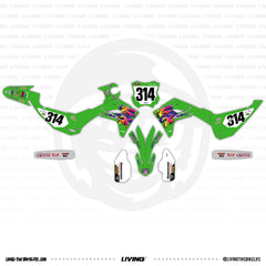 Kawasaki Graphics Kit "Replica 1993"