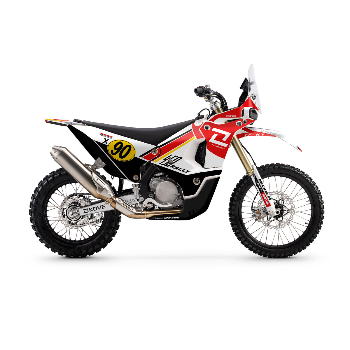 Kove 450 Rally Graphics Kit "Desert Local"