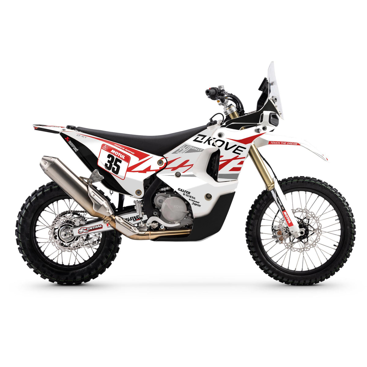 Kove 450 Rally Graphics Kit "Champion"