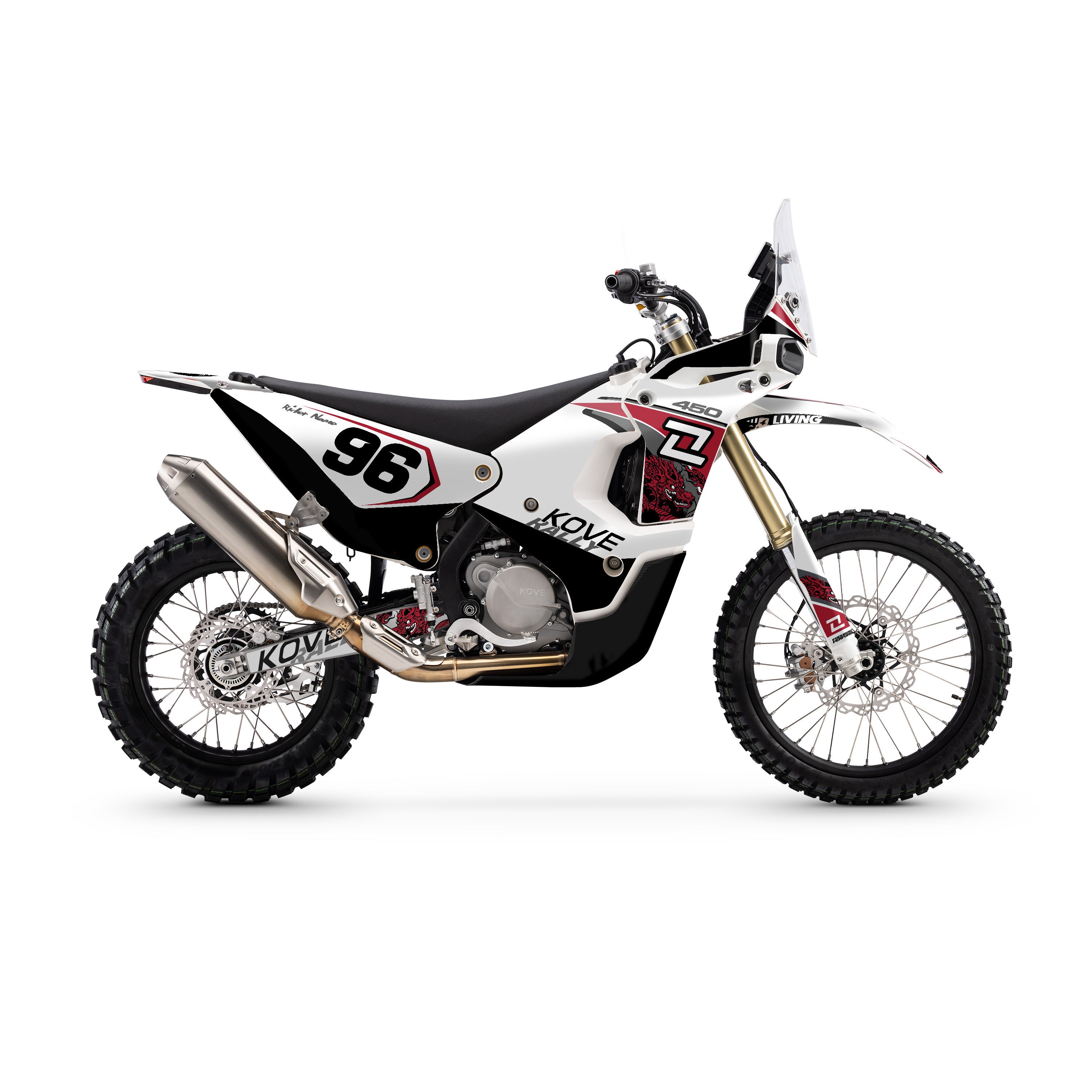 Kove 450 Rally Graphics Kit