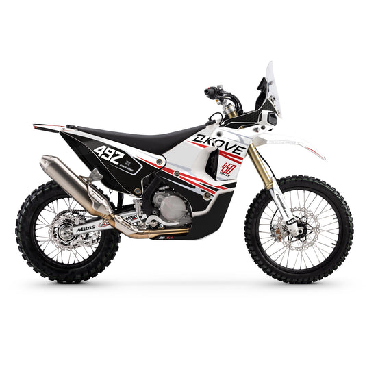 Kove 450 Rally Graphics Kit "Pinch Robert"