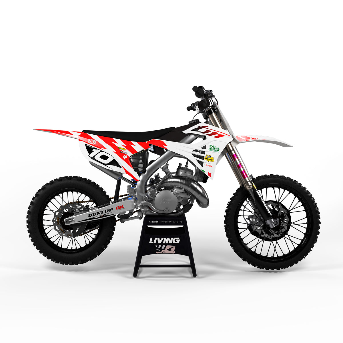 TM Racing Graphics Kit "Red"
