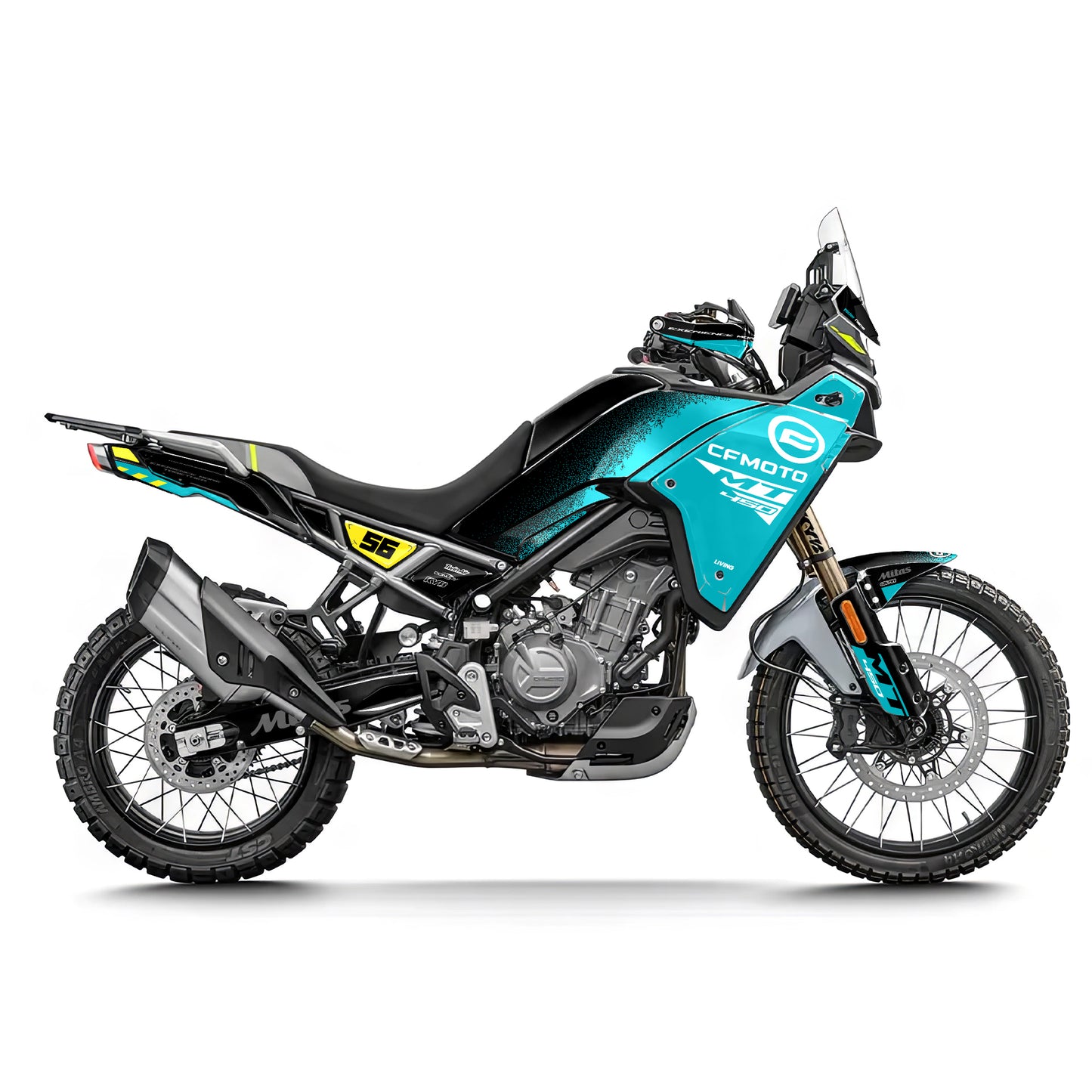 CFMOTO 450MT Graphics Kit "Neon Rush"