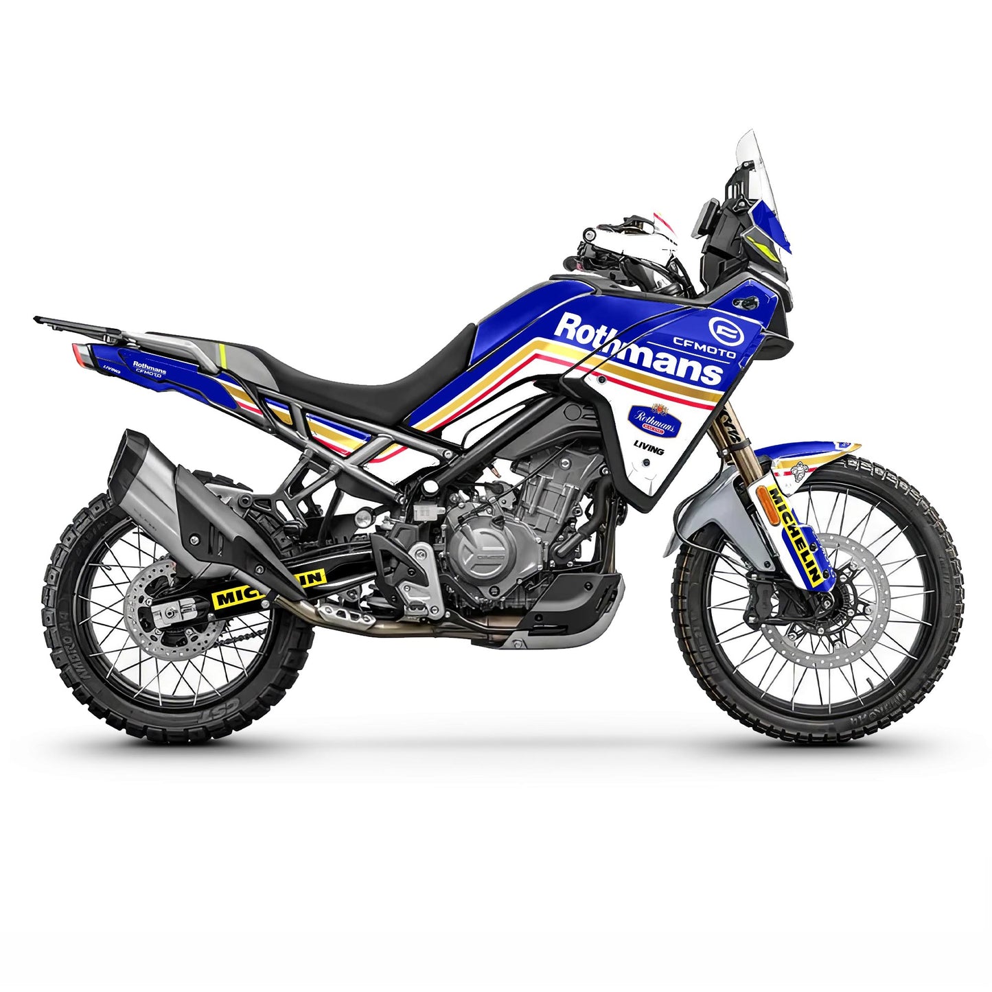 Kit graphique « Rothmans » pour CFMOTO 450MT 