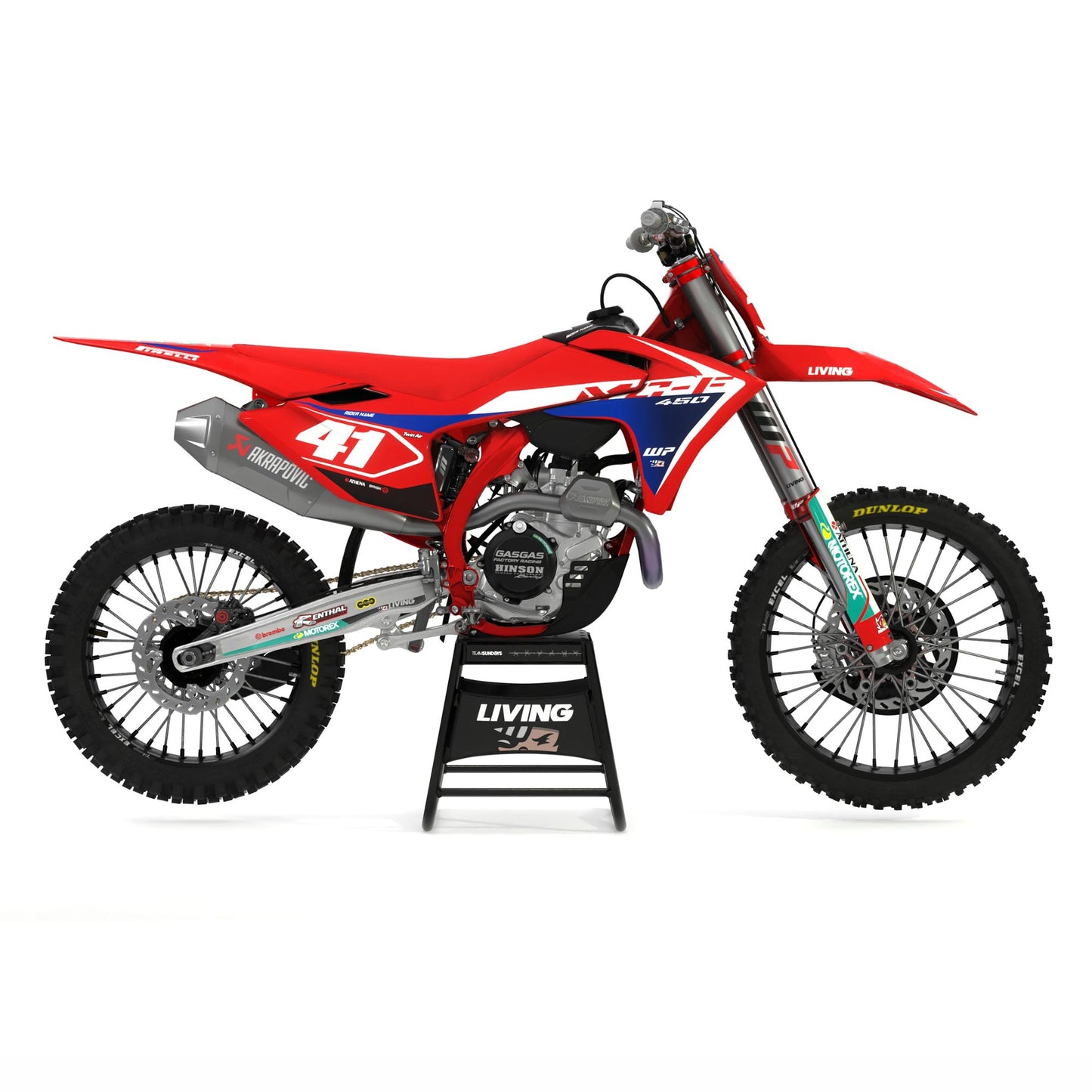 Kit graphique GasGas "Mc Folvin"