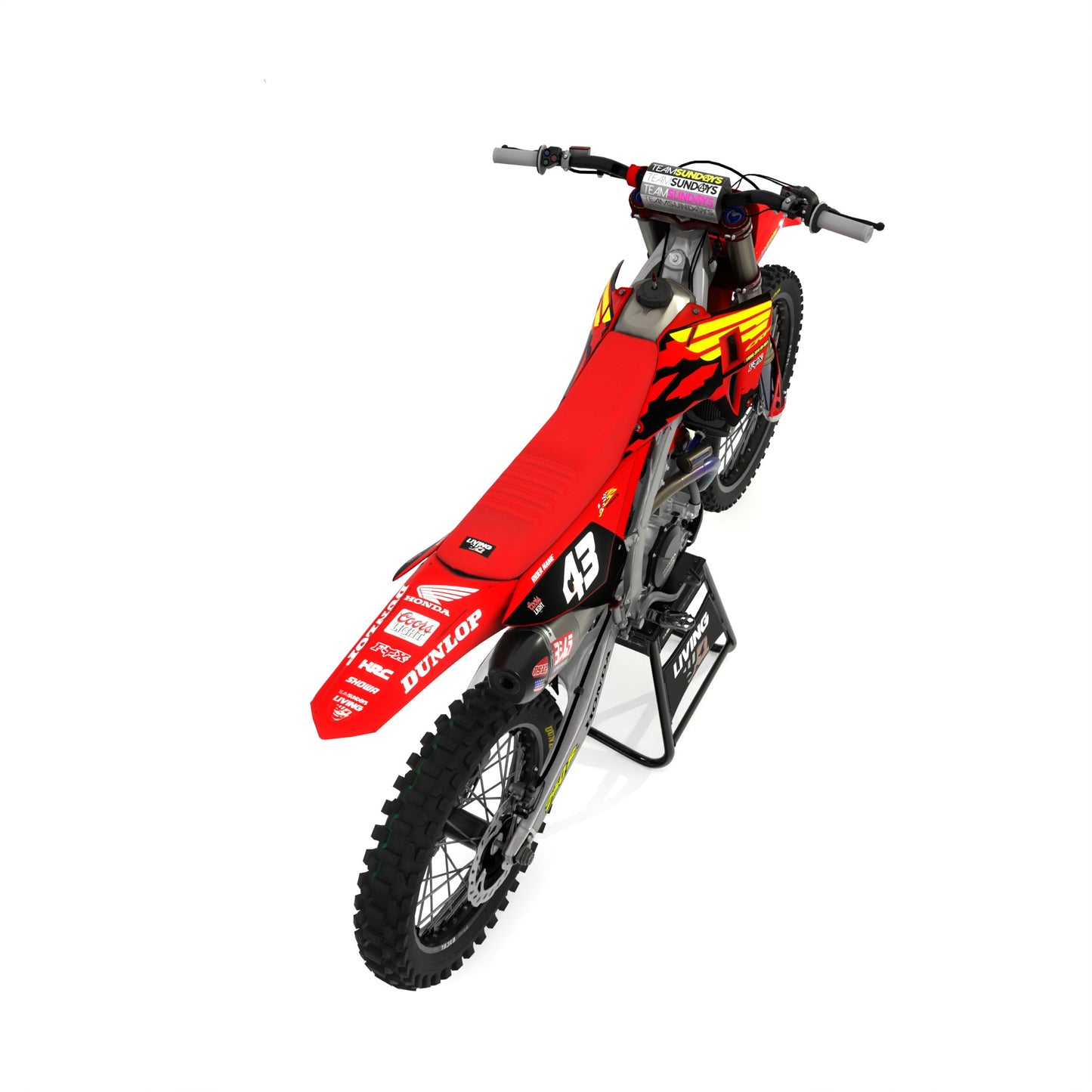Honda Graphics Kit "Ride Red"