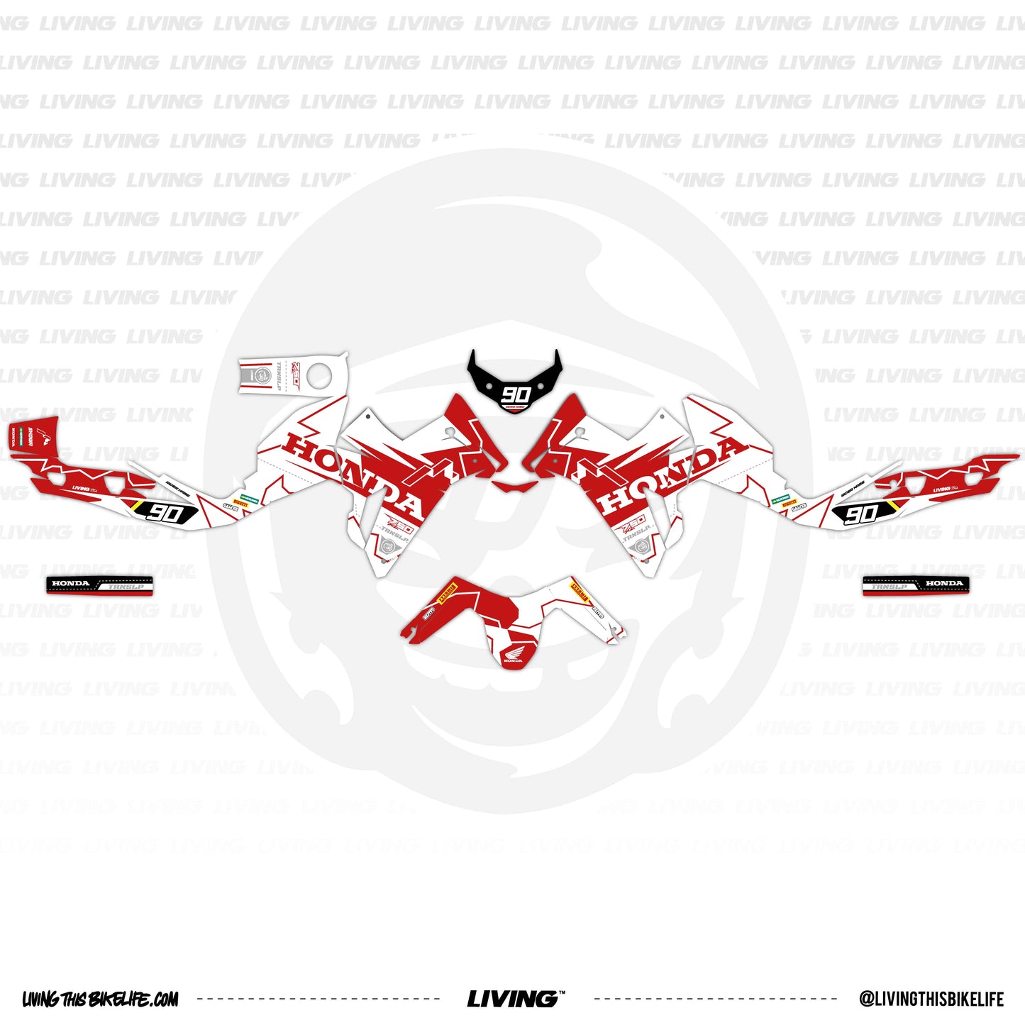 Kit gráfico "Chesterfield" para Yamaha Tenere 700