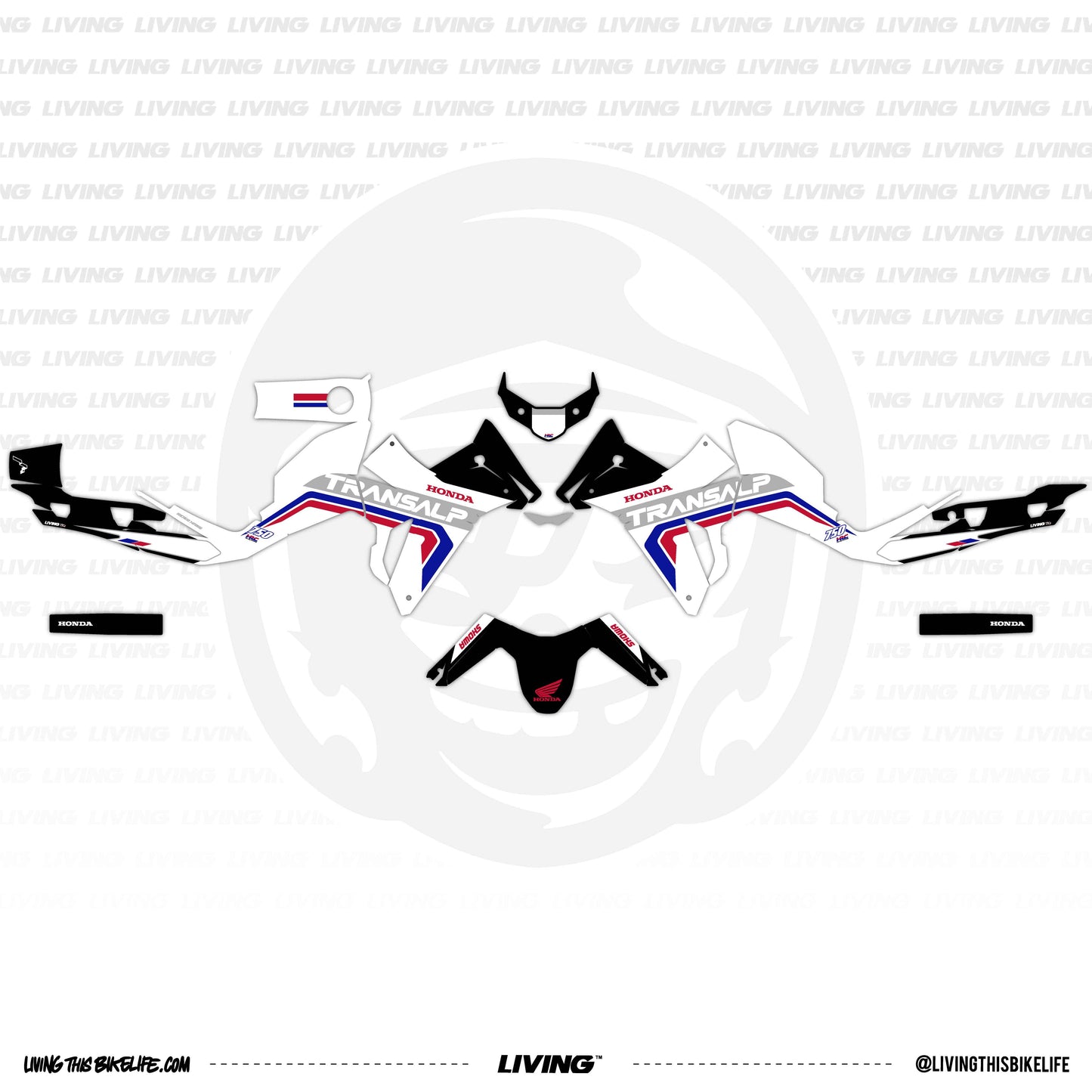 Kit gráfico "Chesterfield" para Yamaha Tenere 700