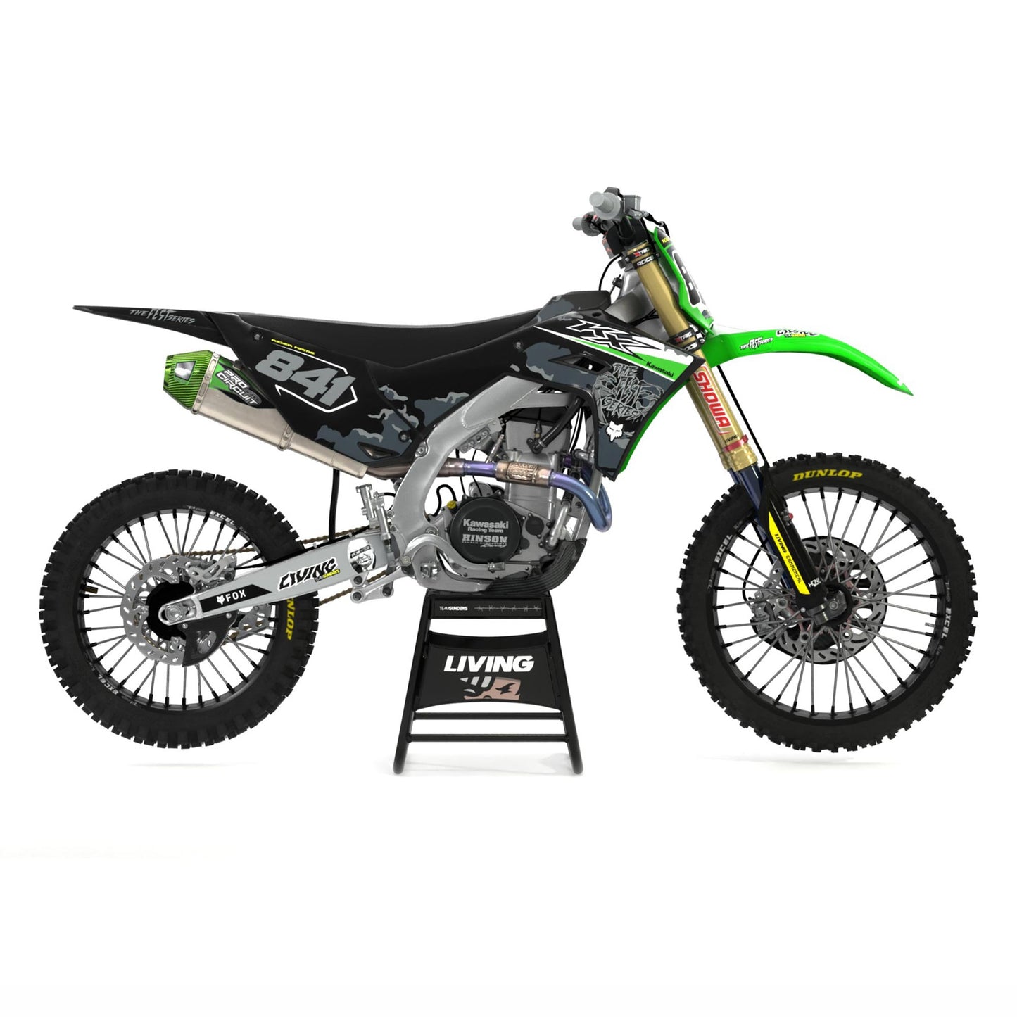 Kit graphique Kawasaki « Série Fest »