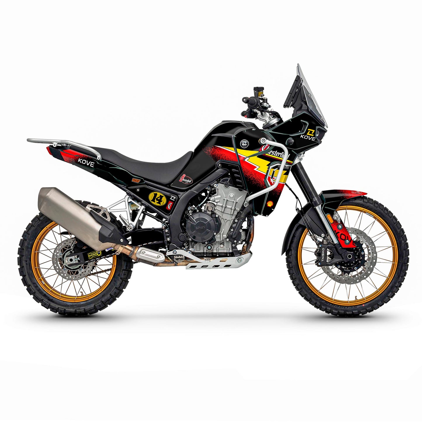 Kit graphique Kove Adventure 800X « Chester »