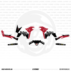 Kove 800X Graphics Kit "Marlboro"