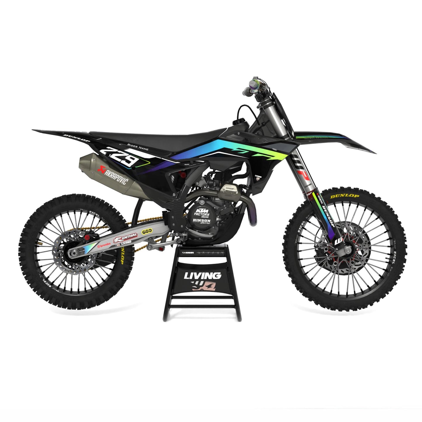 Kit graphique KTM « Arc-en-ciel »