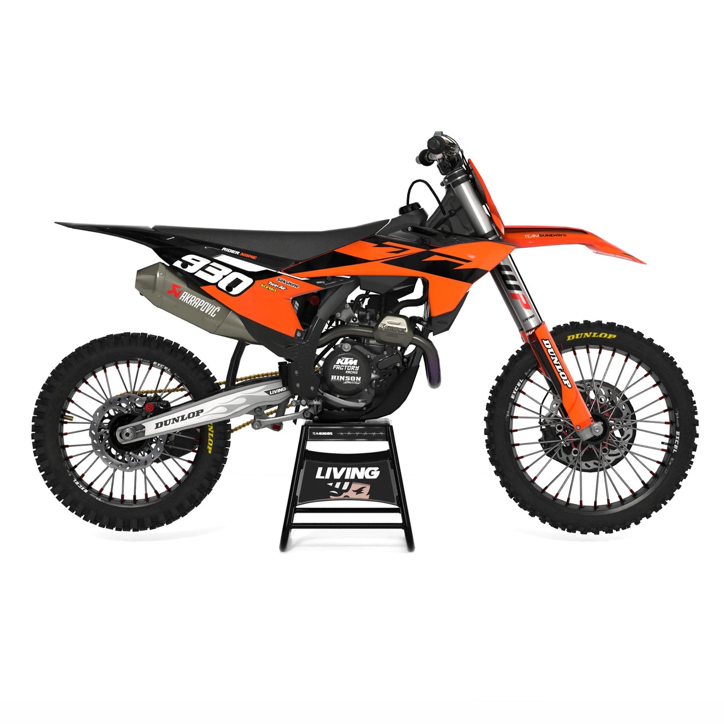 KTM Graphics Kit "Dusktail"